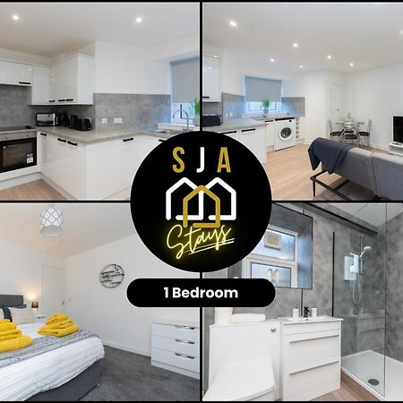 Central City Stay - Sja Stays - 1 Bed Apartment أبردين المظهر الخارجي الصورة