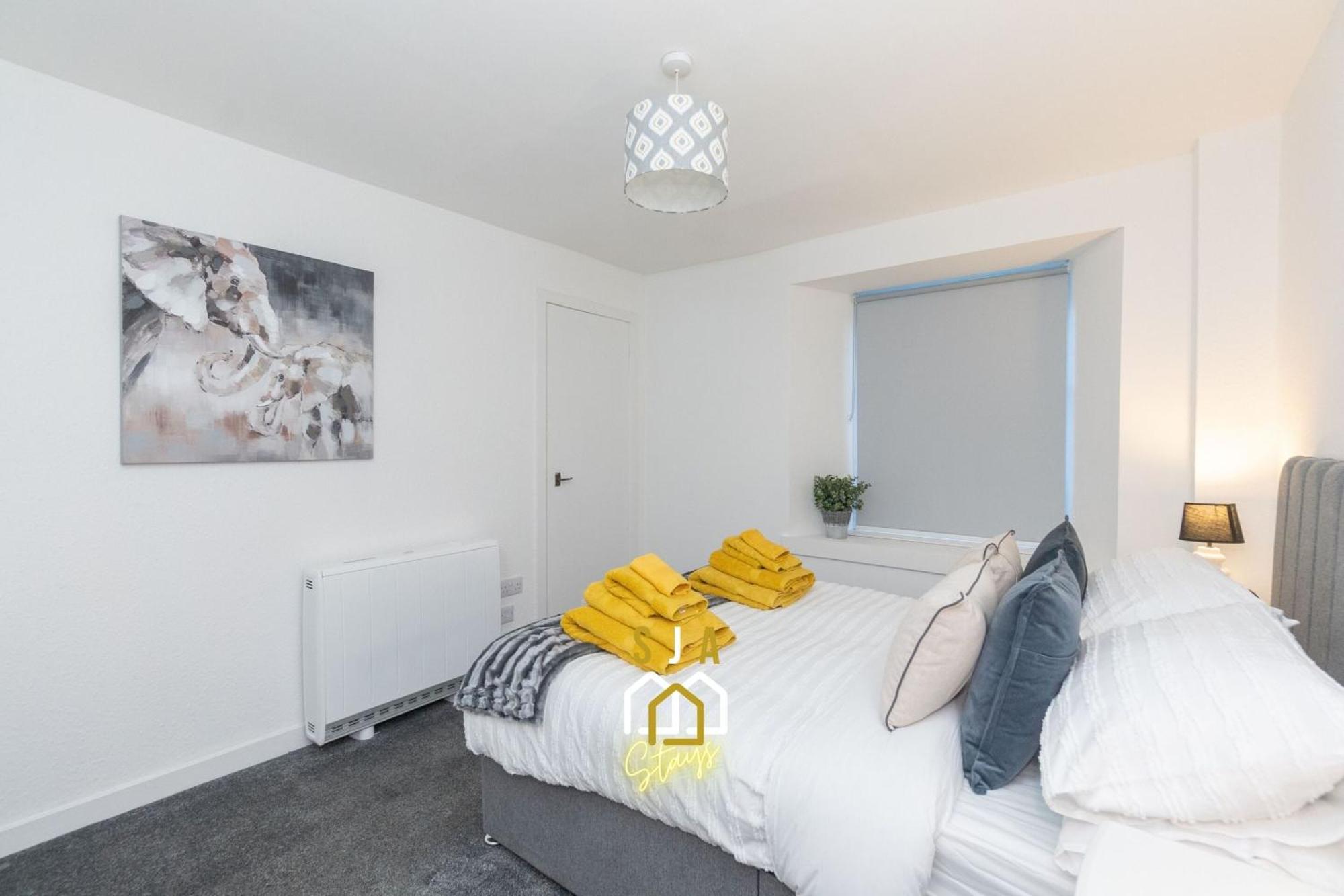 Central City Stay - Sja Stays - 1 Bed Apartment أبردين المظهر الخارجي الصورة