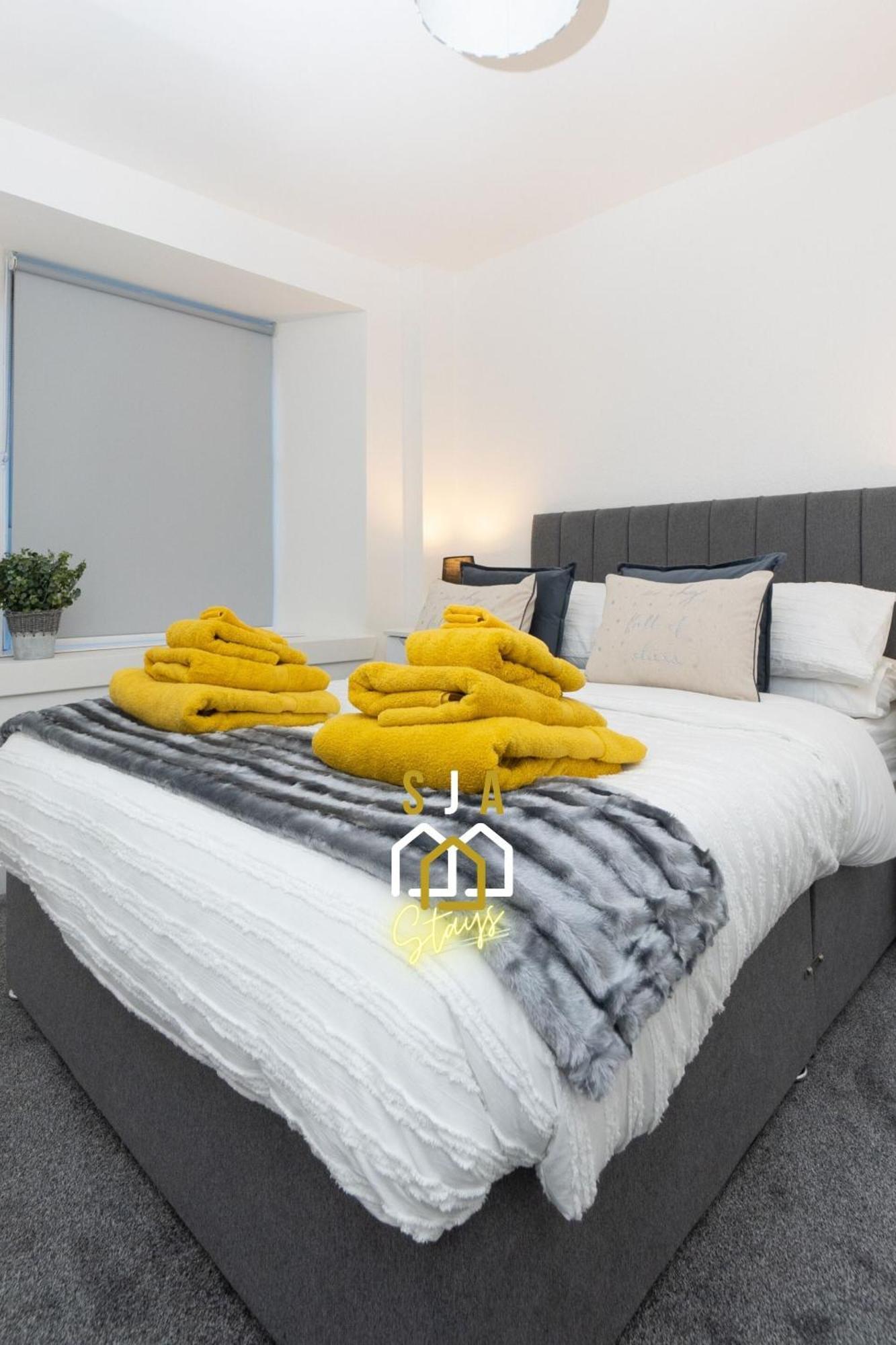 Central City Stay - Sja Stays - 1 Bed Apartment أبردين المظهر الخارجي الصورة