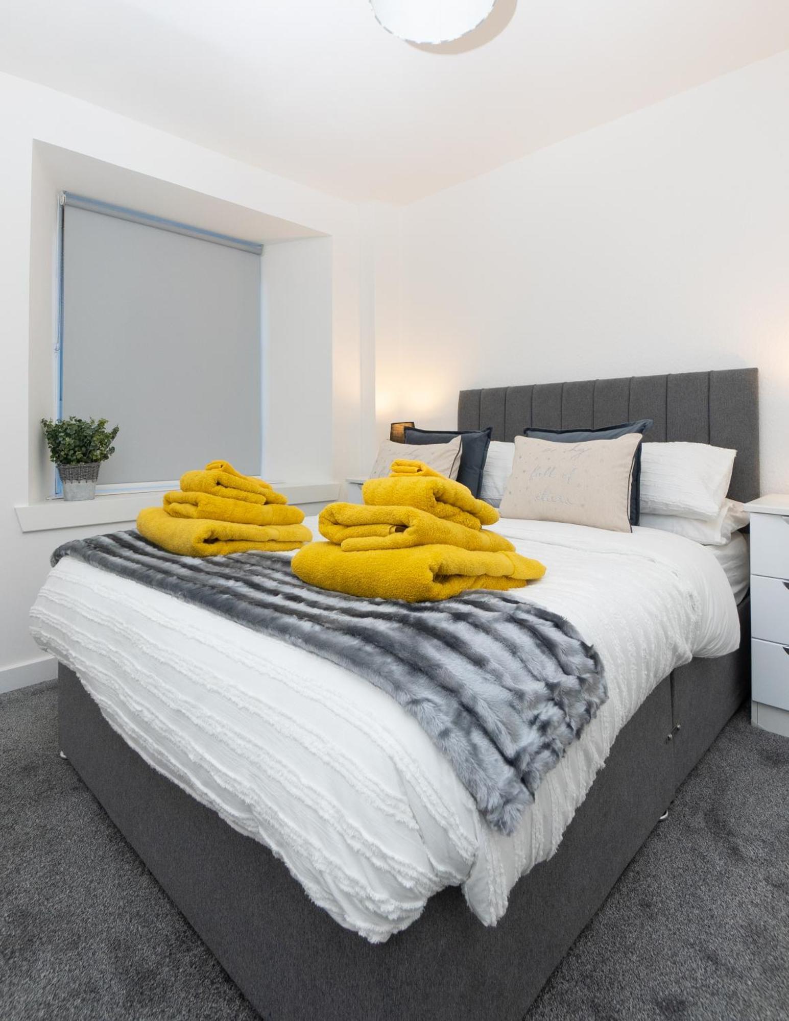 Central City Stay - Sja Stays - 1 Bed Apartment أبردين المظهر الخارجي الصورة
